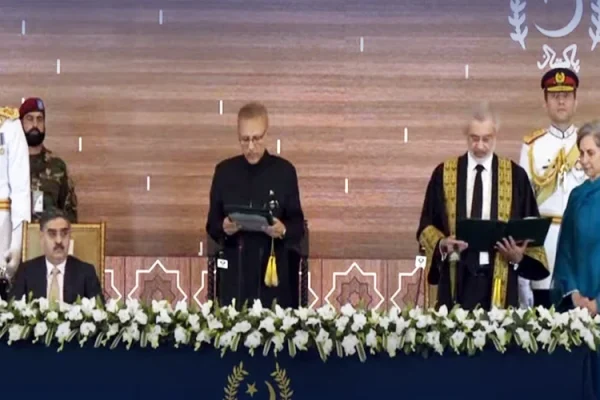 justice faez isa takes oath as cjp
